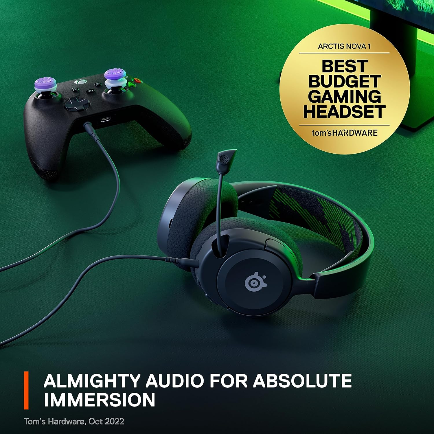 SteelSeries Arctis Nova 1X - Signature Arctis Sound Gaming Headset SteelSeries Arctis Nova 1X - Signature Arctis Sound Gaming Headset